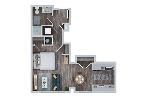 Unit B Studio at The Gramax, Maryland